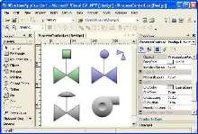 Software provides vector graphics.