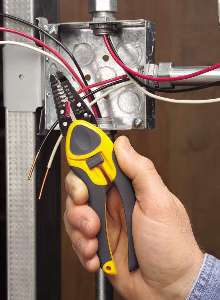 Wire Stripper features several ergonomic features.