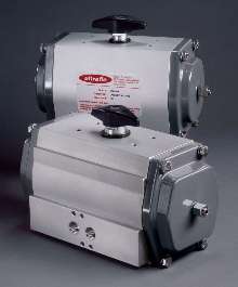 Pneumatic Actuator is fully enclosed and self-contained.