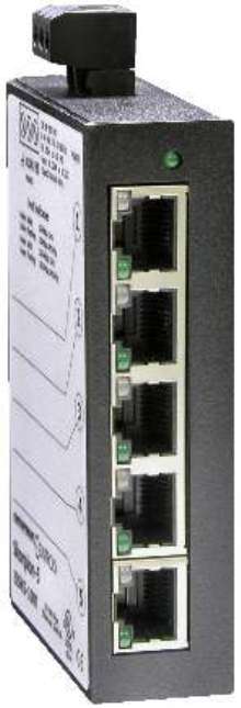 Ethernet Switch suits industrial automation systems.