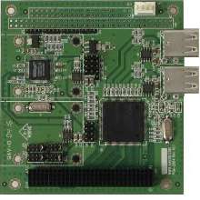 PCI-104 Module acts as USB hub/host controller.