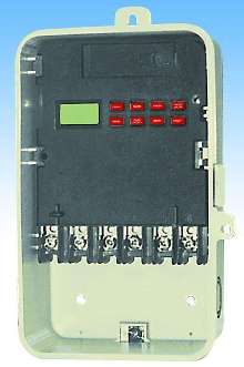 Digital Time Switch is housed in trim enclosure.