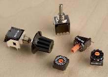 DIP Rotary Switches offer choice of actuators.