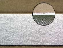 Oil Skimming Belt has textured surface to facilitate clean-up.