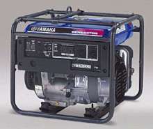 Portable Generator features continuous, quiet operation.