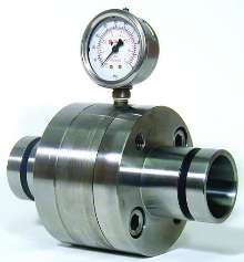 Grooved-End Pressure Sensor provides pump protection.