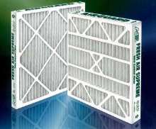 Air Filter eliminates odors using two processes.