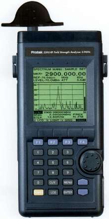 RF Signal Strength Analyzer has 2.9 GHz bandwidth.