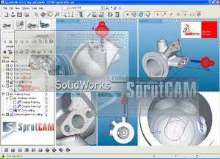 Software supports SolidWorks 2005 3D software.