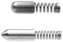 Spring Loaded Shells are available in metric sizes.