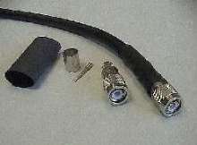 Coaxial Cables offer male reverse thread connector.