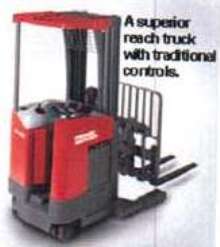 Electric Reach Trucks offer 3,000-4,500 lb capacity.