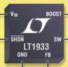 DC/DC Converter features 500 kHz operating frequency.