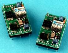 Isolated DC/DC Converters have 4:1 input range.