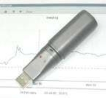 USB Temperature Data Logger measures from -25 to +80