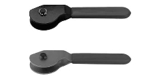 Double-Cam Levers are offered in steel and stainless steel.