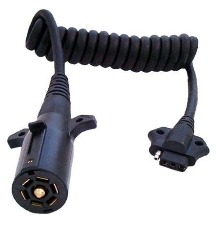 Trailer Connectors feature plug-and-tow cord.