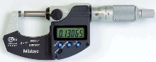 Digital Micrometer is protected to IP65.