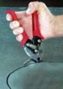 Aviation Snips cut up to 24-gauge sheet metal.