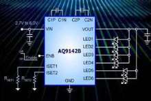 LED Driver provides 120 mA of programmable output current.