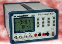 LCR/ESR Meter tests components at up to 200 kHz.