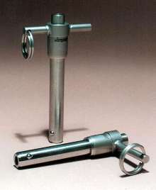 Locking Pins feature SS handle and button.