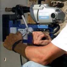 Magnetic Drills incorporate LED indicator for safety.