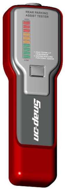 Handheld Tester diagnoses rear parking assist systems.