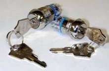 Keylock Switches are suited for security applications.