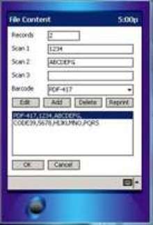 Barcode System provides mobile back-up solution.