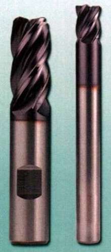 Solid Carbide End Mills feature TiAlN coating.