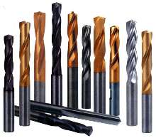 Solid Carbide Drills are available in 8 styles.