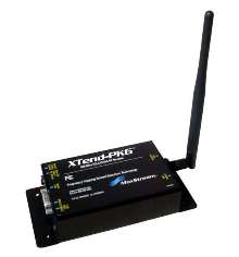 RF Modem transmits wireless data up to 40 miles.