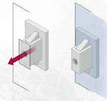 Panel Fasteners install without screws or tools.