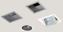 Metal Halide Downlights come in choice of apertures.