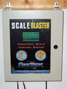 Electronic Descalers keep pipes clear.