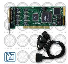 Serial Communication Card suits low-profile PCs and servers.