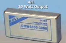 DC/DC Converters provide 15 W output.