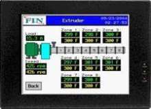 Diagnostic System monitors machine operating parameters.