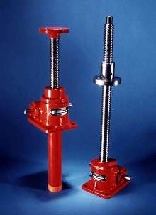 Metric Ball Screw Jacks include integral safety device.
