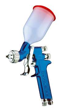 Spray Gun provides shading and spot touch-up.