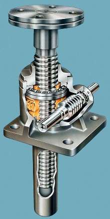 Machine-Screw Actuator is rated for 3 ton capacity.