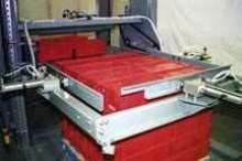 Plastic Tote Palletizer features automatic changeover.