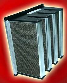 V-Cell Sorbent Filter removes odors and vapors.