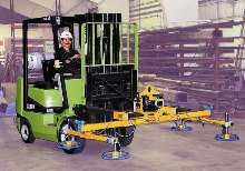 Vacuum Lifter mounts onto forklift trucks.