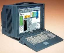 Portable Workstation has 250 nit, 17 in. LCD monitor.