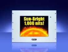 Rack Mount Monitor adjusts brightness up to 1,000 nits.