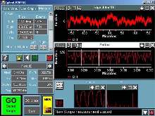 Software analyzes jitter from real-time oscilloscopes.