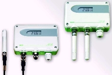 RH/T Transmitter utilizes interchangeable probes.