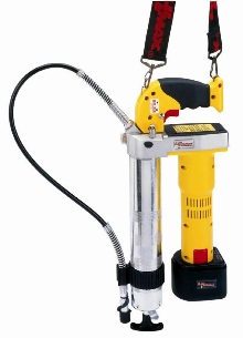 Grease Gun offers cordless operation.